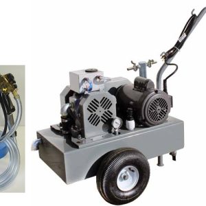 Complete Milking Package - 1 HP Electric Portable Milker w/ 1 Plastic Bucket Assembly for Cows - EZ Milking