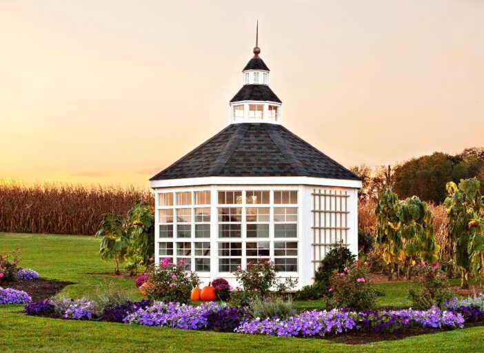 12' x 12' Octagonal Garden Shed Greenhouse - Image 7
