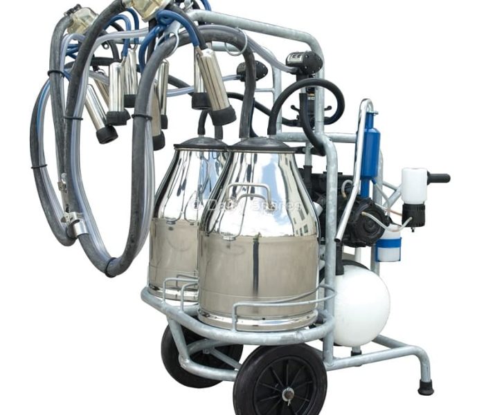 Dairy Spares Handy Portable Milking Machine (Double Bucket)