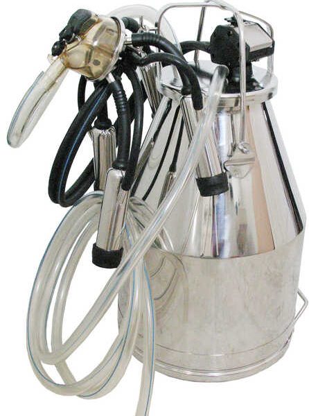 Complete Milking Package - 3 HP Gas Portable Milker w/ 1 Bucket Assembly for Cows - EZ Milking - Image 2