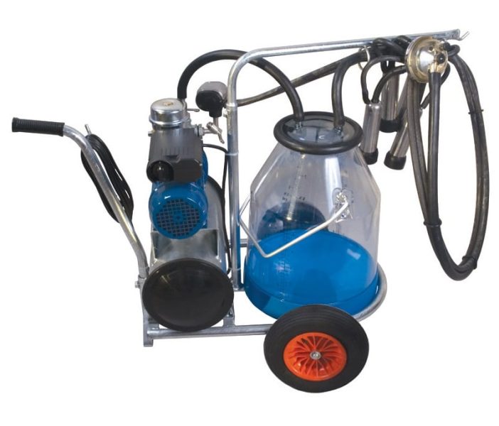 Dairy Spares Portable Milking Machine (Single Bucket)