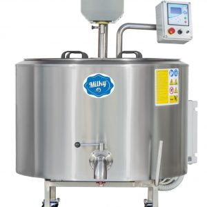 MILK PASTEURIZER, CHEESE, AND YOGURT KETTLE MILKY FJ 300 OTF (OPEN SYSTEM, 400V)