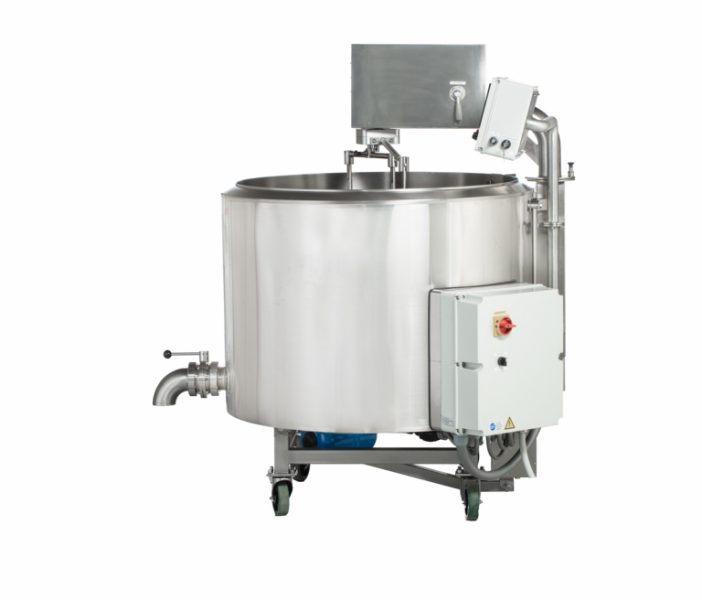 MILK PASTEURIZER, CHEESE, AND YOGURT KETTLE MILKY FJ 500 CT (CLOSED TYPE, 400V) - Image 2