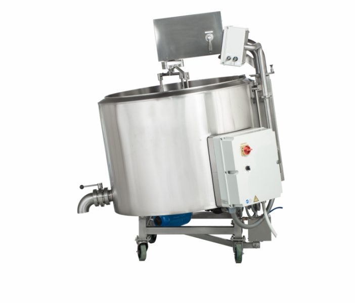 MILK PASTEURIZER, CHEESE, AND YOGURT KETTLE MILKY FJ 500 CT (CLOSED TYPE, 400V) - Image 3