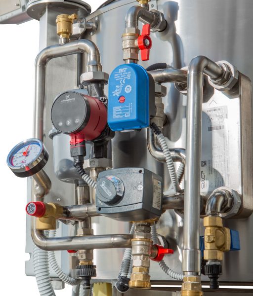 MILK PASTEURIZER, CHEESE, AND YOGURT KETTLE MILKY FJ 200 CTF (CLOSED SYSTEM, 400V) - Image 2
