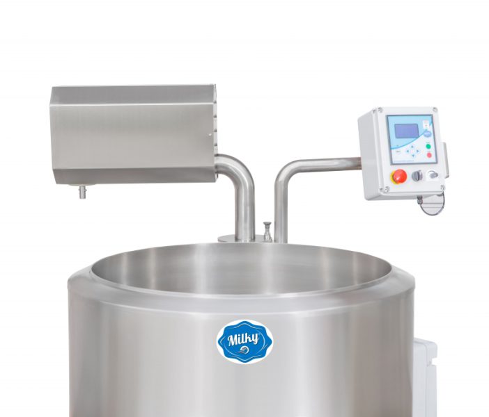 MILK PASTEURIZER, CHEESE, AND YOGURT KETTLE MILKY FJ 200 OTF (OPEN SYSTEM, 400V) - Image 2