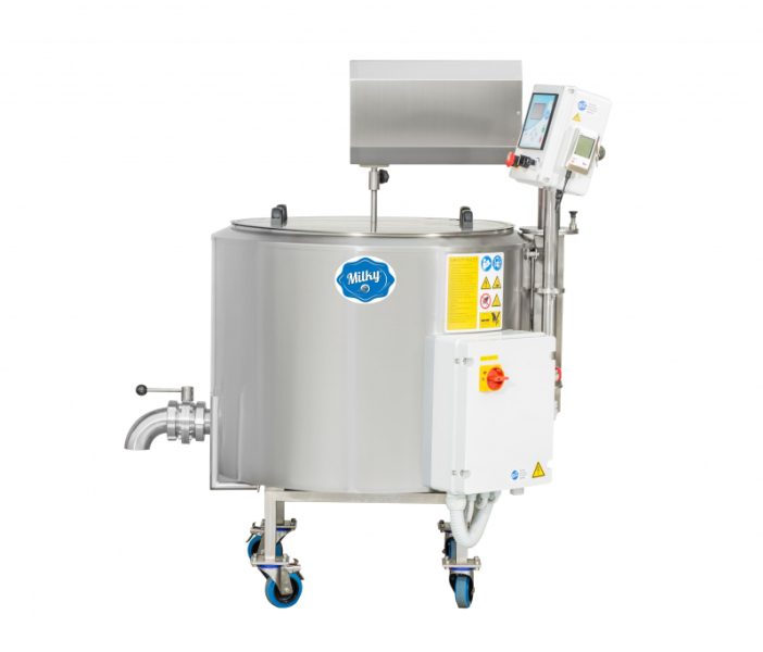 MILK PASTEURIZER, CHEESE, AND YOGURT KETTLE MILKY FJ 200 OTF (OPEN SYSTEM, 400V) - Image 3