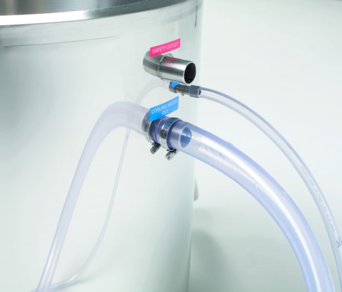 MILK PASTEURIZER, CHEESE AND YOGURT KETTLE MILKY FJ 50 E FULLY (2X115V) - Image 3