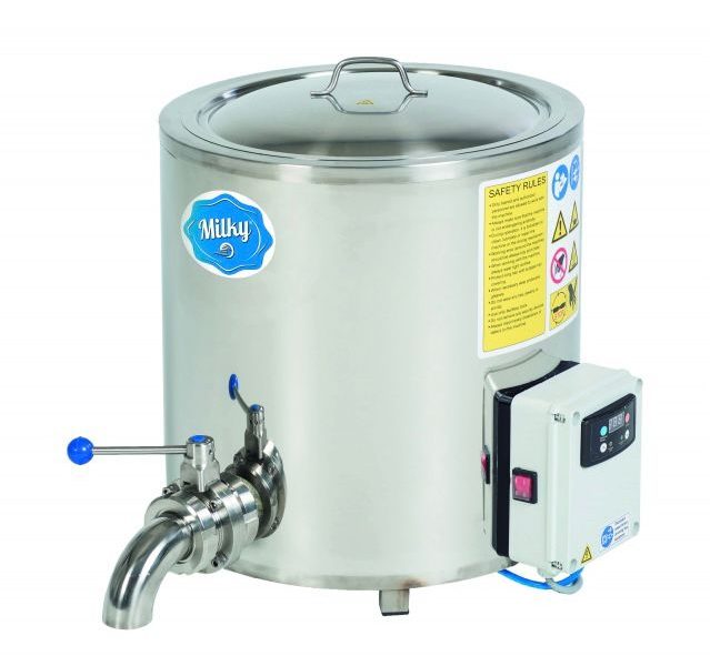 MILK PASTEURIZER, CHEESE AND YOGURT KETTLE MILKY FJ 50 E (2X115V)