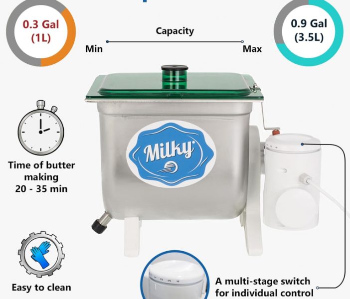ELECTRIC BUTTER CHURN MILKY FJ 10 (230V)ELECTRIC BUTTER CHURN MILKY FJ 10 (230V) - Image 4