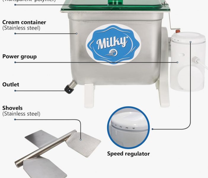 ELECTRIC BUTTER CHURN MILKY FJ 10 (230V)ELECTRIC BUTTER CHURN MILKY FJ 10 (230V) - Image 2