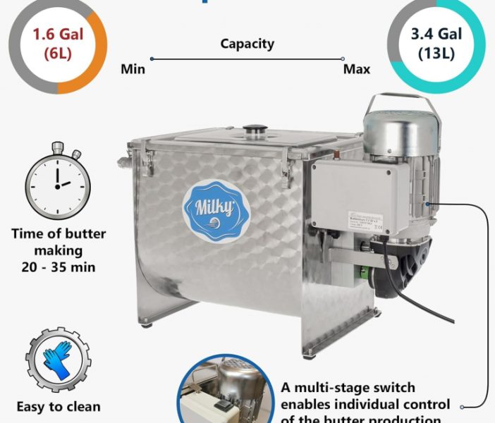 ELECTRIC BUTTER CHURN MILKY FJ 32 (230V) - Image 4